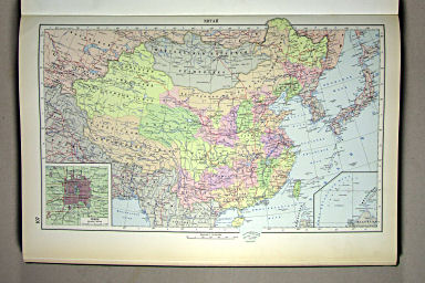 Атлас Мира / Atlas Mira (1967)
107. Китай, политическая карта