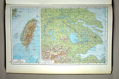 Атлас Мира / Atlas Mira (1967)
110. Тайвань. Район Шанхая и Нанкина