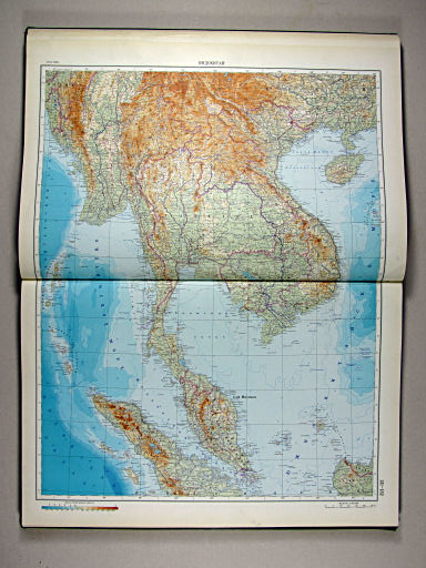Атлас Мира / Atlas Mira (1967)
131-132. Индокитай