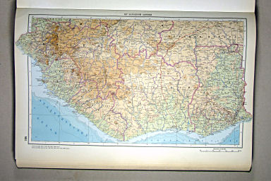 Атлас Мира / Atlas Mira (1967)
166. Юг западной Африки