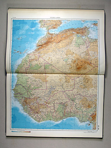Атлас Мира / Atlas Mira (1967)
167-168. Западная Африка