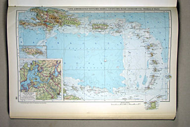 Атлас Мира / Atlas Mira (1967)
181. Гаити, Доминиканская Республика, Ямайка, О. Пуэрто-Рико, Малые Антильские острова, Тринидад и Тобаго
