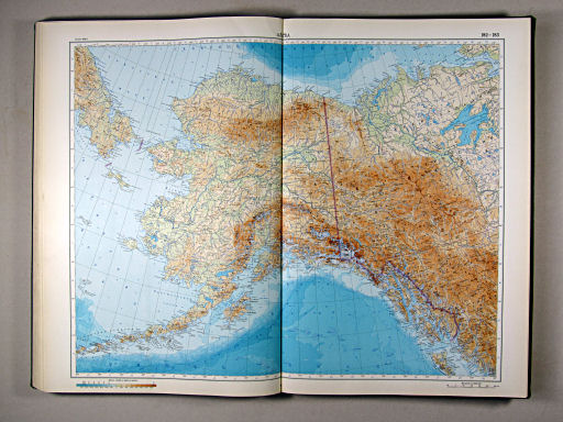 Атлас Мира / Atlas Mira (1967)
182-183. Аляска