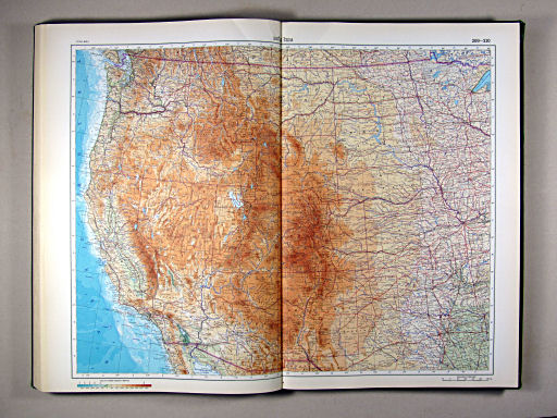 Атлас Мира / Atlas Mira (1967)
209-210. Запад США