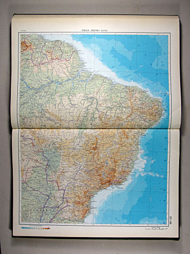 Атлас Мира / Atlas Mira (1967)
227-228. Южная Америка (восток)