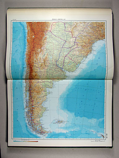 Атлас Мира / Atlas Mira (1967)
230-231. Южная Америка (юг)