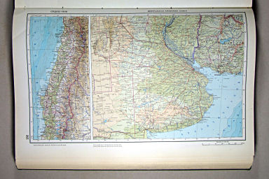 Атлас Мира / Atlas Mira (1967)
232. Среднее Чили, Центральная Аргентина (Пампа)