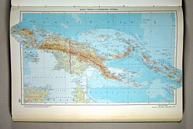 Атлас Мира / Atlas Mira (1967)
235. Новая Гвинея и Соломоновы острова