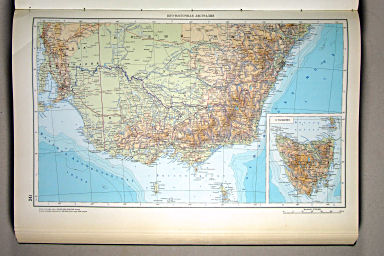 Атлас Мира / Atlas Mira (1967)
241. Юго-восточная Австралия