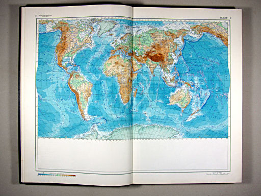 Физико-географический атлас мира (1964)
2-3. Рельеф