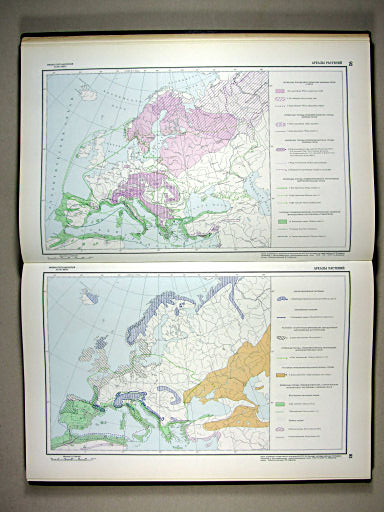 Физико-географический атлас мира (1964)
92, 93. Ареалы растений