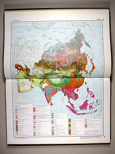 Физико-географический атлас мира (1964)
106-107. Почвы