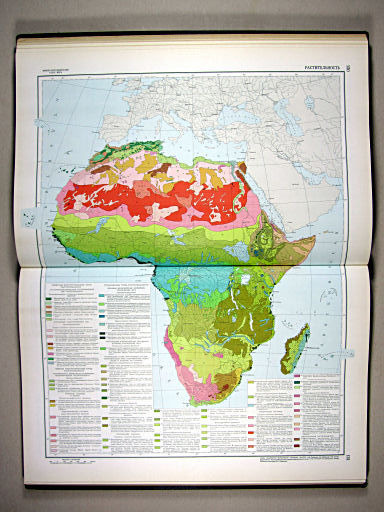 Физико-географический атлас мира (1964)
130-131. Растительность