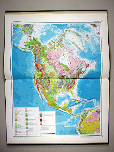 Физико-географический атлас мира (1964)
142-143. Геология