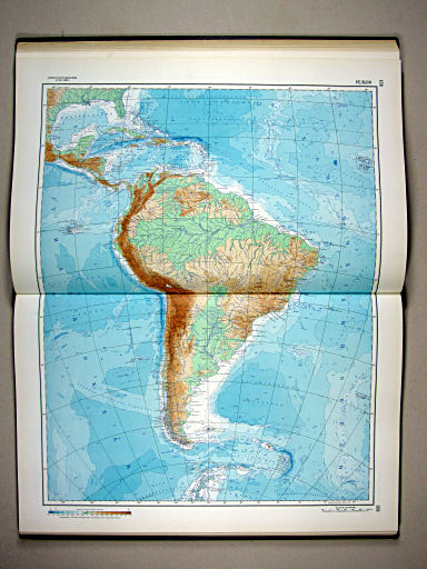 Физико-географический атлас мира (1964)
158-159. Рельеф