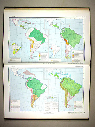 Физико-географический атлас мира (1964)
174, 175. Ареалы животных