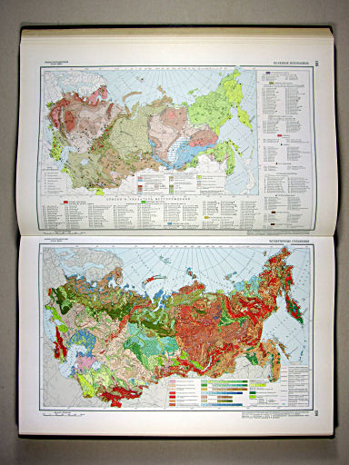 Физико-географический атлас мира (1964)
198. Полезные ископаемые
199. Четвертичные отложения