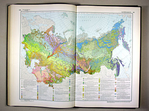 Физико-географический атлас мира (1964)
240-241. Растительность