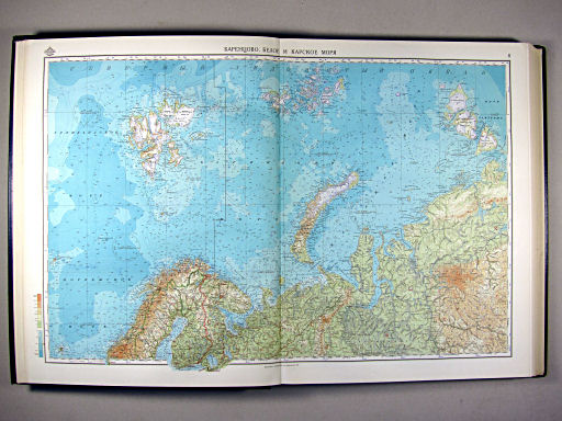 Морской Атлас I / Morskoj Atlas I
8. Баренцово, Белое и Карское моря