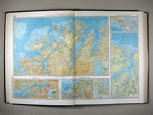 Морской Атлас I / Morskoj Atlas I
12. Фьорды и порты северной Скандинавии