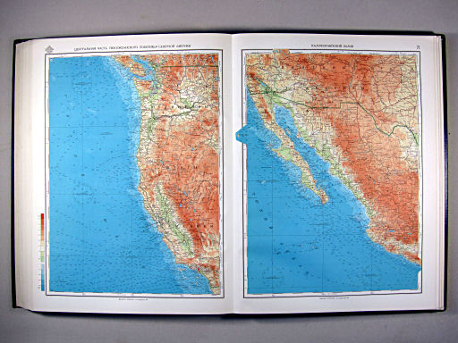 Морской Атлас I / Morskoj Atlas I
71. Тихоокеанское побережье Северной Америки