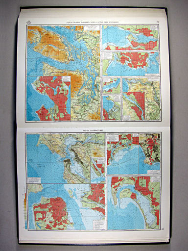 Морской Атлас I / Morskoj Atlas I
72. Порты и бухты Тихоокеанского побережья Северной Америки