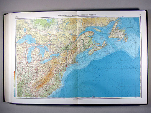 Морской Атлас I / Morskoj Atlas I
77. Атлантическое побережье Северной Америки