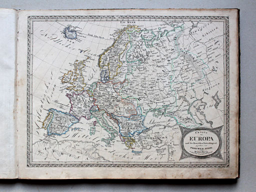 Spehr's geographischer Schul- und Hand-Atlas, 1834-1835
3. Charte von Europa