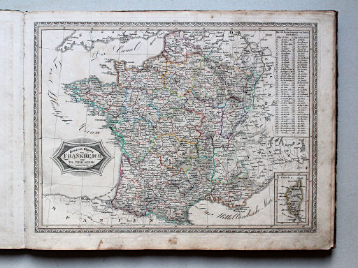 Spehr's geographischer Schul- und Hand-Atlas, 1834-1835
5. General Charte von Frankreich