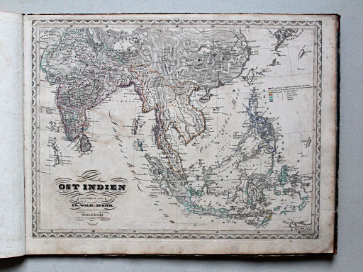 Spehr's geographischer Schul- und Hand-Atlas, 1834-1835
18. Ost Indien