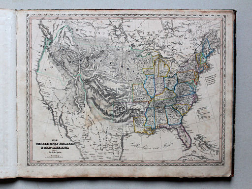 Spehr's geographischer Schul- und Hand-Atlas, 1834-1835
21. Die Vereinigten Staaten von Nord-America