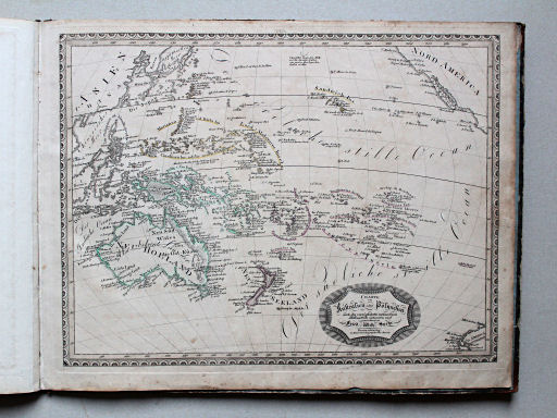 Spehr's geographischer Schul- und Hand-Atlas, 1834-1835
24. Charte von Australien oder Polynesien