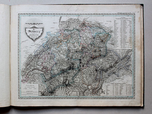 Spehr's geographischer Universal-Atlas, 1825
16. Die Schweiz