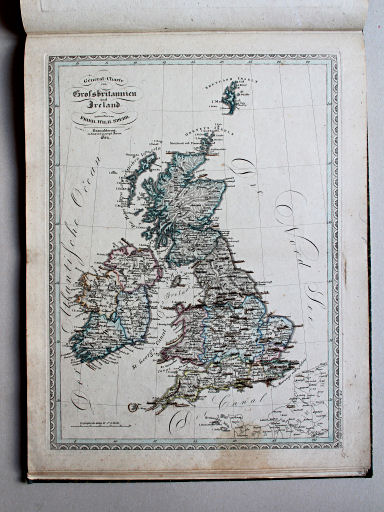 Spehr's geographischer Universal-Atlas, 1825
18. General-Charte von Grossbritannien und Ireland