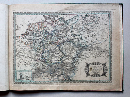 Spehr's geographischer Universal-Atlas, 1825
27. General Charte von Deutschland