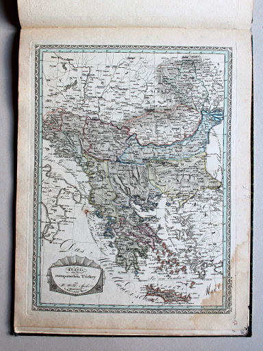 Spehr's geographischer Universal-Atlas, 1825
61. Charte von der europäischen Türkey