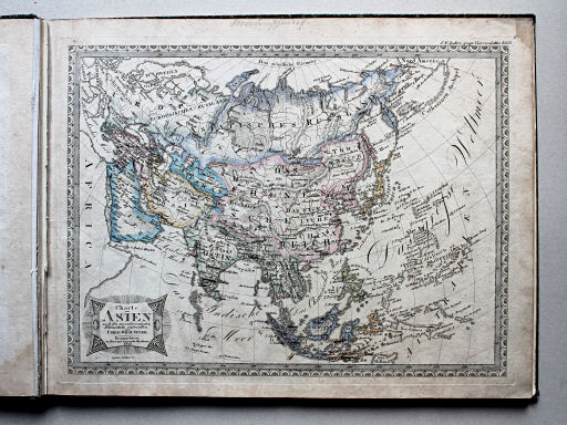 Spehr's geographischer Universal-Atlas, 1825
62. Charte von Asien
