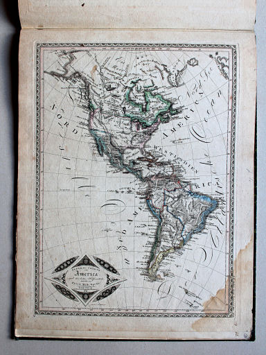Spehr's geographischer Universal-Atlas, 1825
81. General Charte von America
