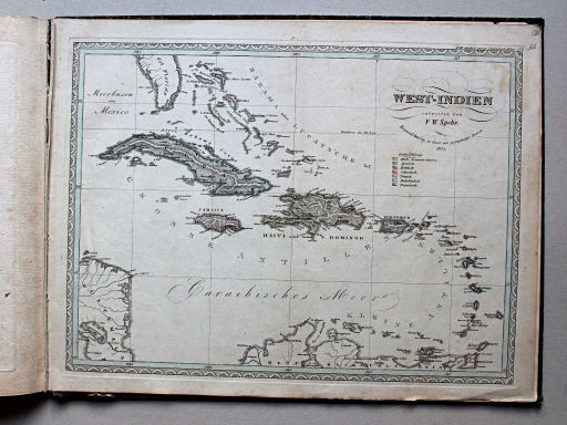 Spehr's geographischer Universal-Atlas, 1825
84. West-Indien