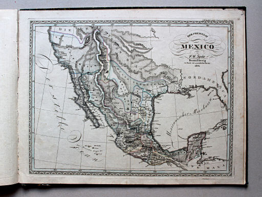 Spehr's geographischer Universal-Atlas, 1825
85. Der Freistaat Mexico