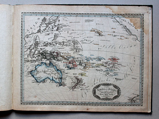 Spehr's geographischer Universal-Atlas, 1825
90. Charte von Australien oder Polynesien