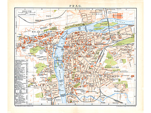 Brockhaus' Konversations-Lexikon, 14. Aufl.
Prag
Praag / Prague