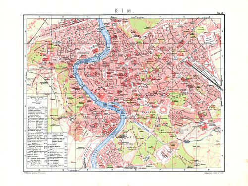 Ottův malý zeměpisný atlas, 1910
47. Řím
Rome