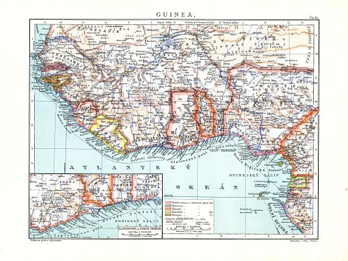 Ottův malý zeměpisný atlas, 1910
78. Guinea
Guinea
