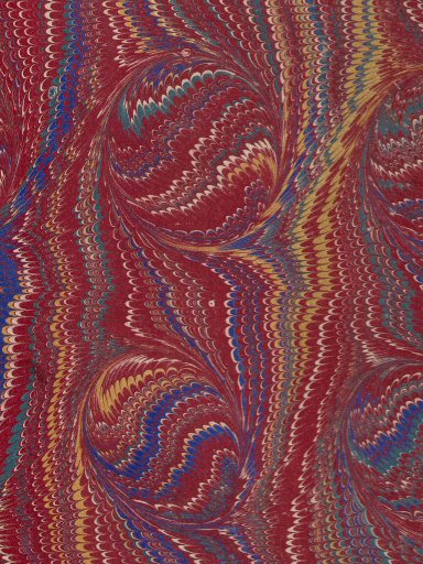 Andree's Handatlas 1881
Schutblad, detail / Endpapers, detail