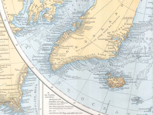 Andree's Handatlas 1881
10.11. Karte der Nordpolarregion.