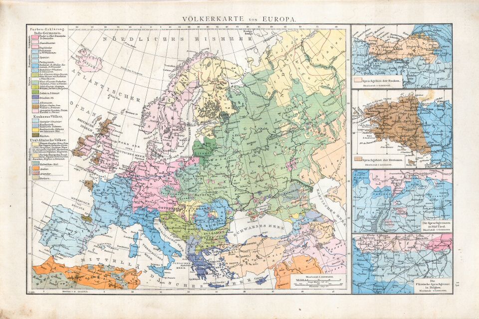 Andree's Handatlas 1881
18.19. Deutschland, physikalisch.