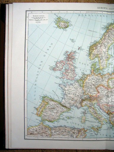 Andree's Handatlas 1881
14.15. Europa, politisch.