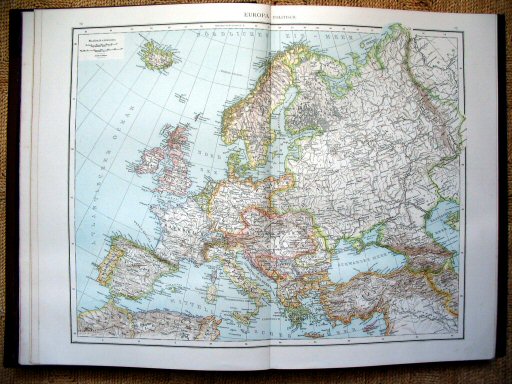 Andree's Handatlas 1881
14.15. Europa, politisch.
