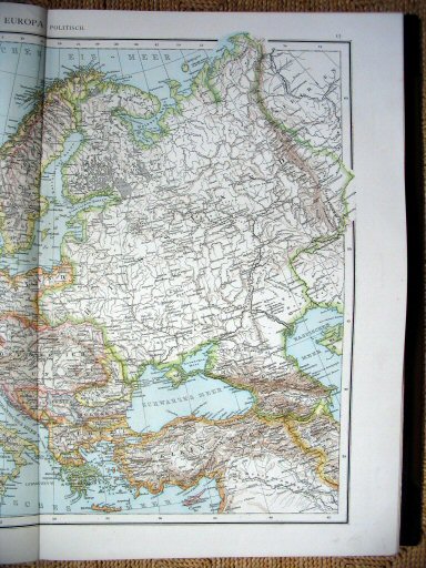 Andree's Handatlas 1881
14.15. Europa, politisch.